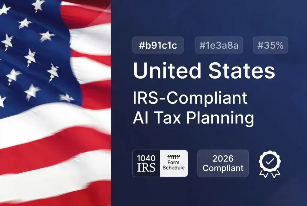 USA IRS-compliant AI tax planning for Schedule C filers freelancers and small businesses in 2026